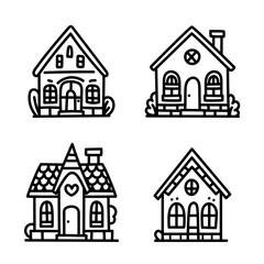 Cute Home Doodle Collection
