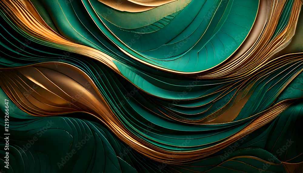 Poster abstract background with lines