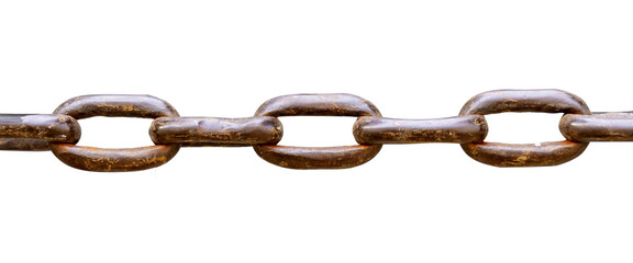 Corrente de metal em fundo transparente, png