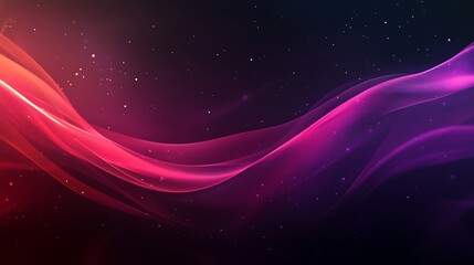 Obraz premium Abstract Pink and Purple Wave Background Design