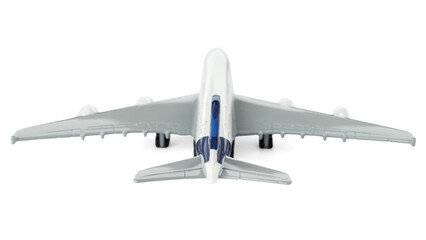 One model of plane isolated on white
