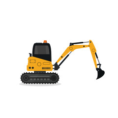Escavatore vector illustration on white background