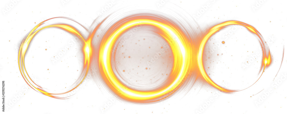 Aufkleber abstract ring background with glowing swirling background. vector swirl trail effect. abstract vecto