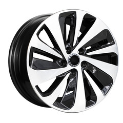 Car wheel , Alloy Wheel Aluminum Wheel , side view isolated on white background