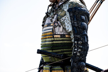 胴丸・腹巻を付け人物