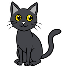 black and white cats