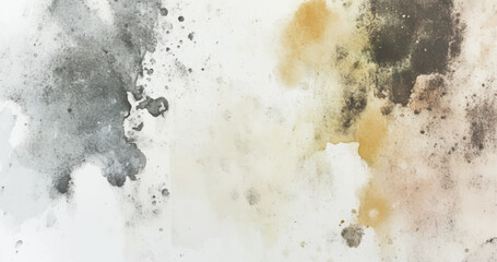 Abstract watercolor aesthetic horizontal background. Hand drawn vector splatter texture. Brush stroked painting pastel color watercolour