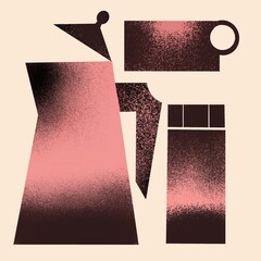 Coffee making set, coffee filter