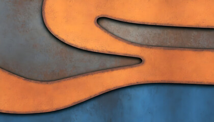 Obraz premium Rustic Metal Background