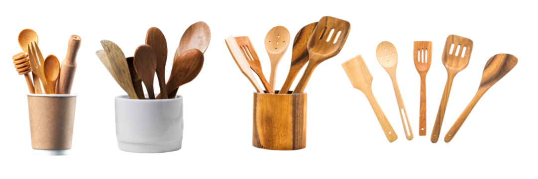 wooden utensils