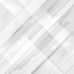 Obraz premium Abstract Geometric White Background