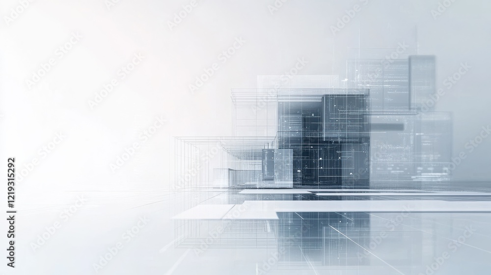 Poster business operation planning. software technology integration. enterprise architecture, it standard f