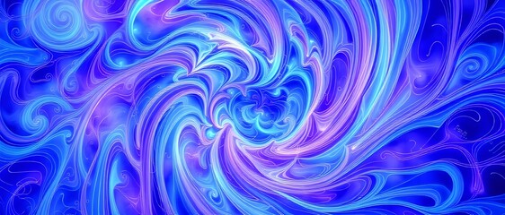 Fototapeta premium Cosmic Swirl: Vibrant Spiral Galaxy in Deep Space