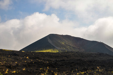 A distinctive and phenomenal landscape on Mount Etna in Sicily