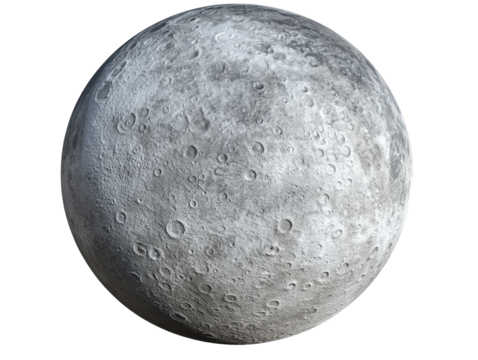 Isolated Moon Surface