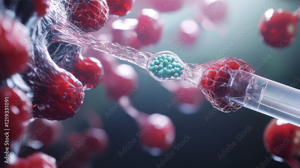 Poster robotic system injecting stem cells into a 3d-printed scaffold for tissue engineering