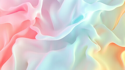 Obraz premium This high-resolution soft gradient abstract background features pastel tones with smooth color transitions, ideal for websites, presentations, or creative designs.