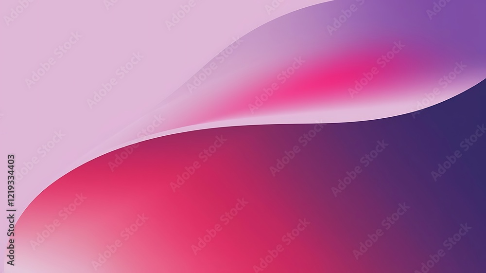 Poster abstract background with gradient waves for business presentation and marketing material