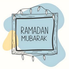 Ramadan mubarak islamic background design