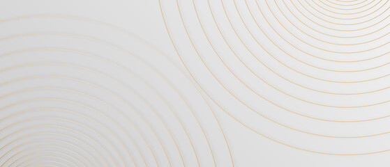 Abstract elegant template black and gold line overlapping dimension on dark background luxury style