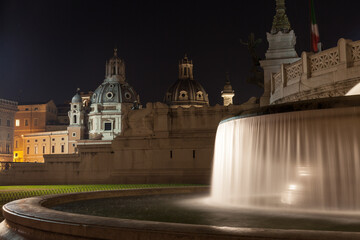 Fototapeta premium A magical night in Rome