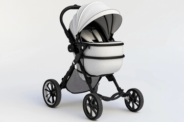Stylish and modern baby stroller designed for comfort and convenience in urban environments