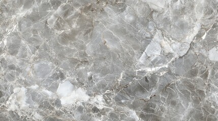 Fototapeta premium Elegant gray marble surface with subtle cream veins showcases luxury and refinement in design