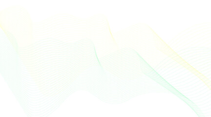 Modern colorful wavy lines pattern design element. Suitable for banner, cover, poster, Futuristic technology background. colorful line wave light screen abstract illustration.