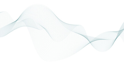 Modern colorful wavy lines pattern design element. Suitable for banner, cover, poster, Futuristic technology background. colorful line wave light screen abstract illustration.