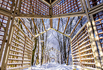 typical gazebo at a park
