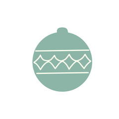 Christmas Ornament illustration icon