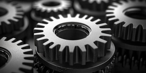 Mechanical components in a compact arrangement