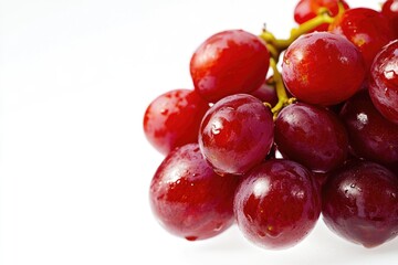 A close-up photo of a bunch of grapes