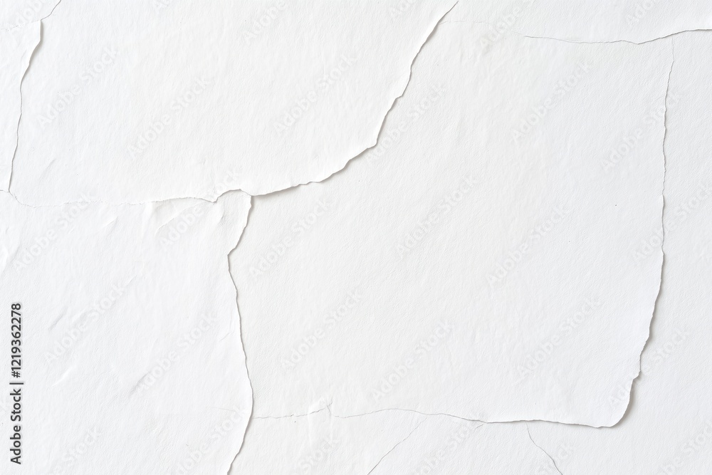 Poster white wall with cracks. simple surface texture. light gray color background. abstract design. ideal 