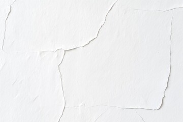 Obraz premium White wall with cracks. Simple surface texture. Light gray color background. Abstract design. Ideal for background material. Elegant blank copy space. Perfect for various creative projects like