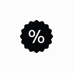 Obraz premium Percent icon, buy logo isolated sign symbol vector illustration - high quality black style vector icons fully editable vector template