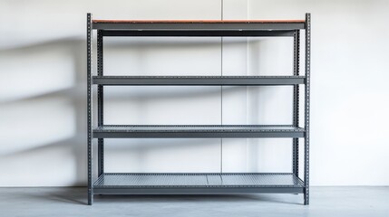 Industrial Metal Shelving Unit for Storage Solutions