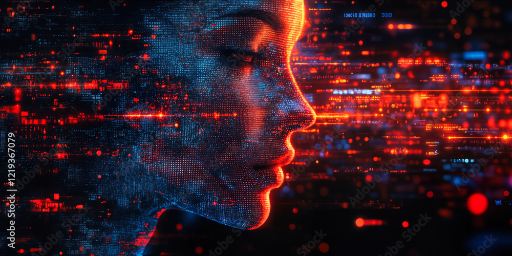 Poster ai-driven cybersecurity solutions with focus on secure data encryption and protection