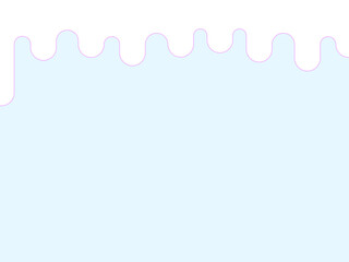 4:3 アイスバーなシンプルブルー壁紙⭐︎