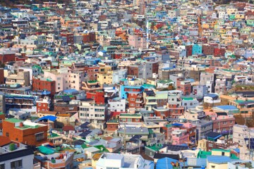 부산 산동네 (Busan Mountain village)