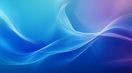 Obraz premium Abstract Blue and Purple Wave Design Background