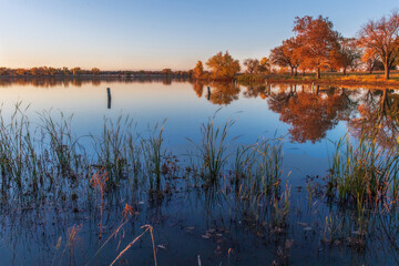 lake in autumn