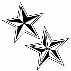 Fototapeta premium abstract star shape