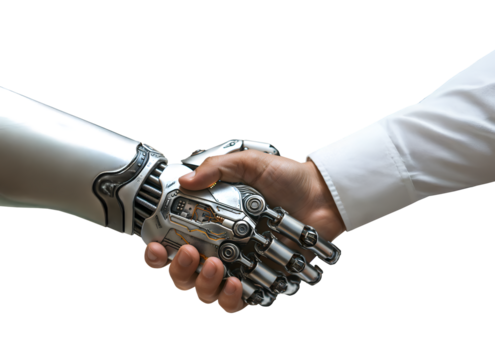 human-robot handshake