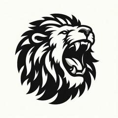 Fototapeta premium lion head mascot