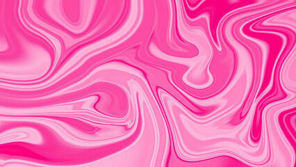 Bright and dynamic pink swirled marble texture perfect for creative backgrounds and designs.