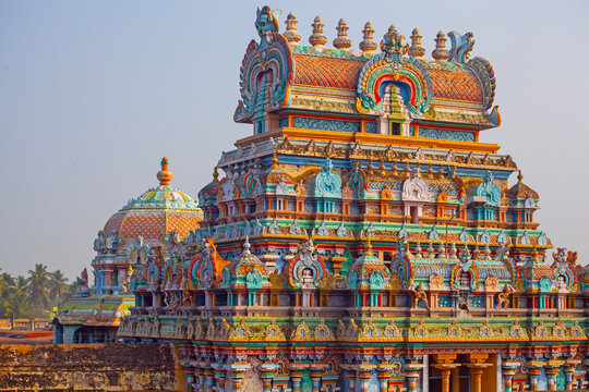 Sri Ranganatha Swamy Temple, Srirangam, Hinu Temple in Trichy, Tamil Nadu, India. Place of worship.