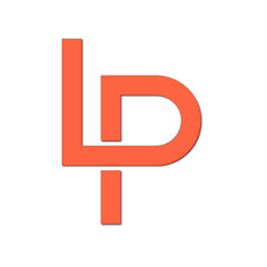 Web line modern color full logo design