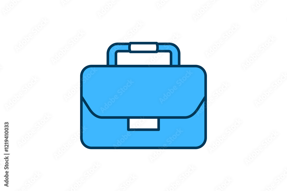 Poster briefcase icon. icon related to star up. suitable for web site, app, user interfaces, printable etc.