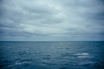 Obraz premium Gulf of mexico, Florida, USA gulf of mexico landscape seen from a cruise ship